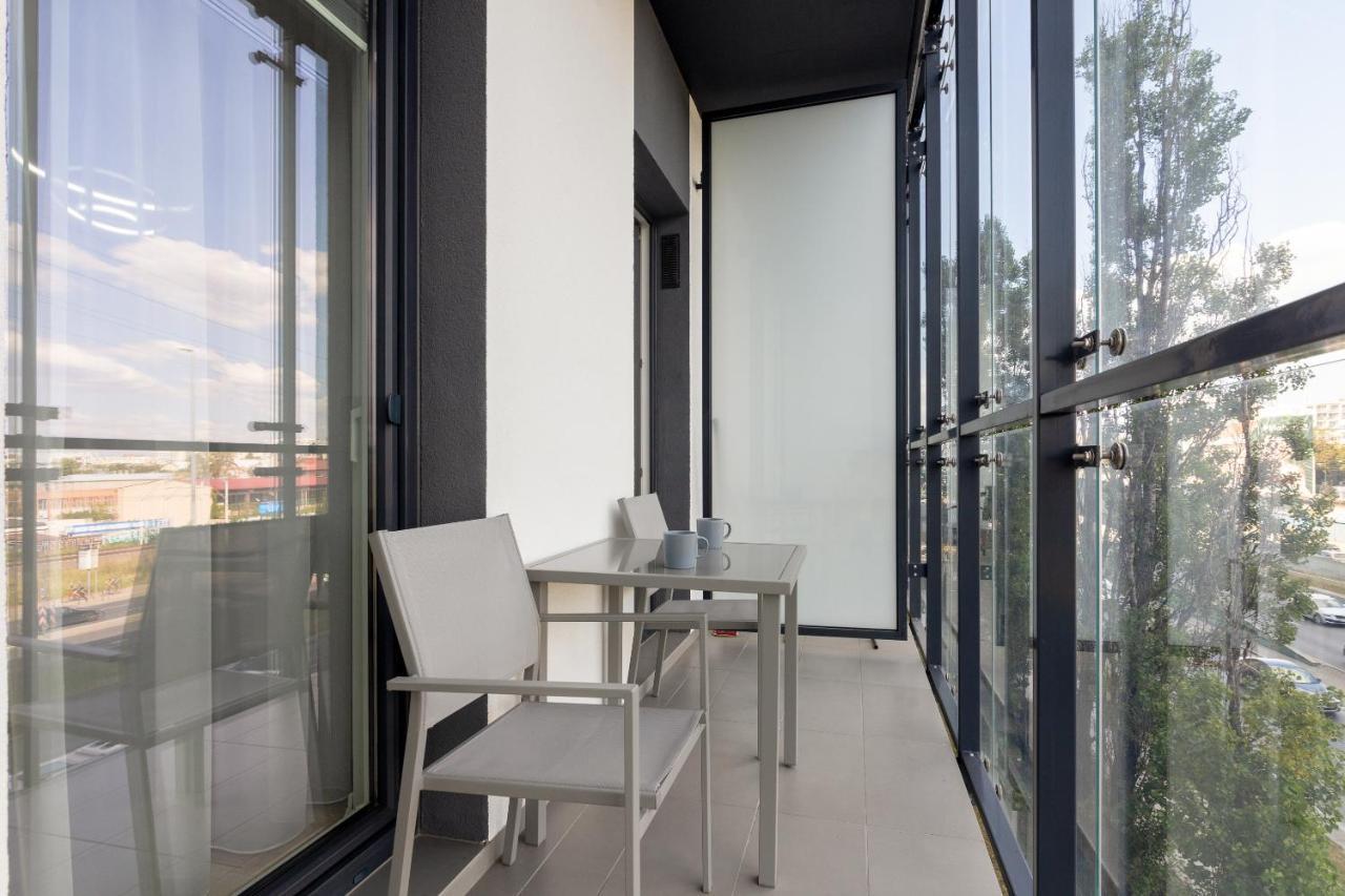 Apartamento Yellow Sunset Studio Varsovia Exterior foto