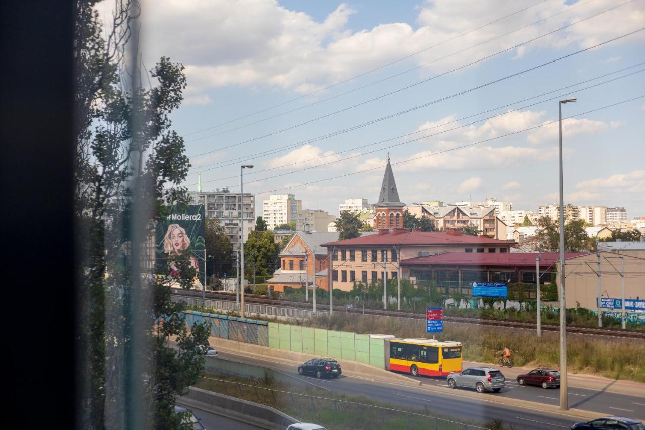 Apartamento Yellow Sunset Studio Varsovia Exterior foto
