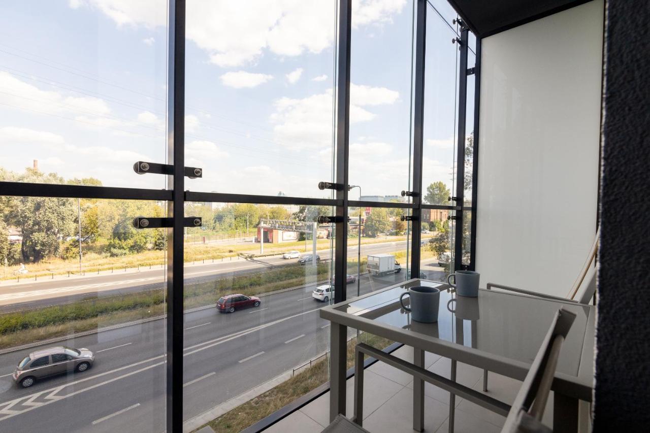 Apartamento Yellow Sunset Studio Varsovia Exterior foto